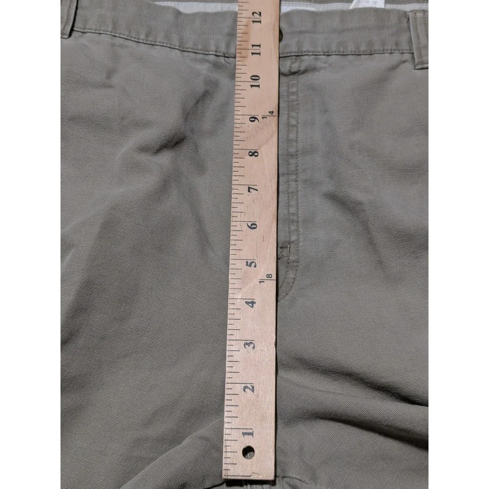 Columbia Pants Mens 40 Khaki Tan AM1142 Straight Leg Cotton Canvas Work Utility‎